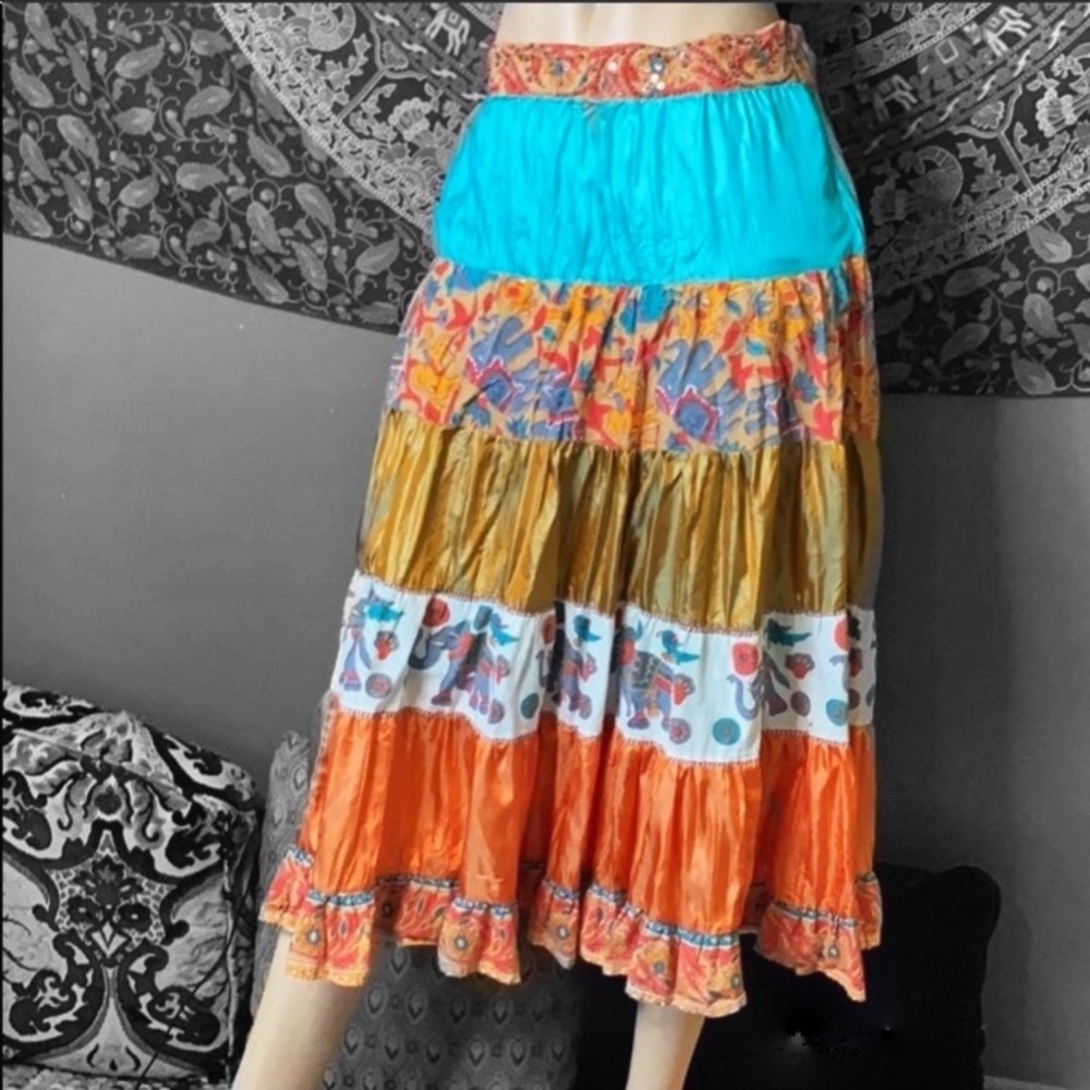 Vintage elephant skirt